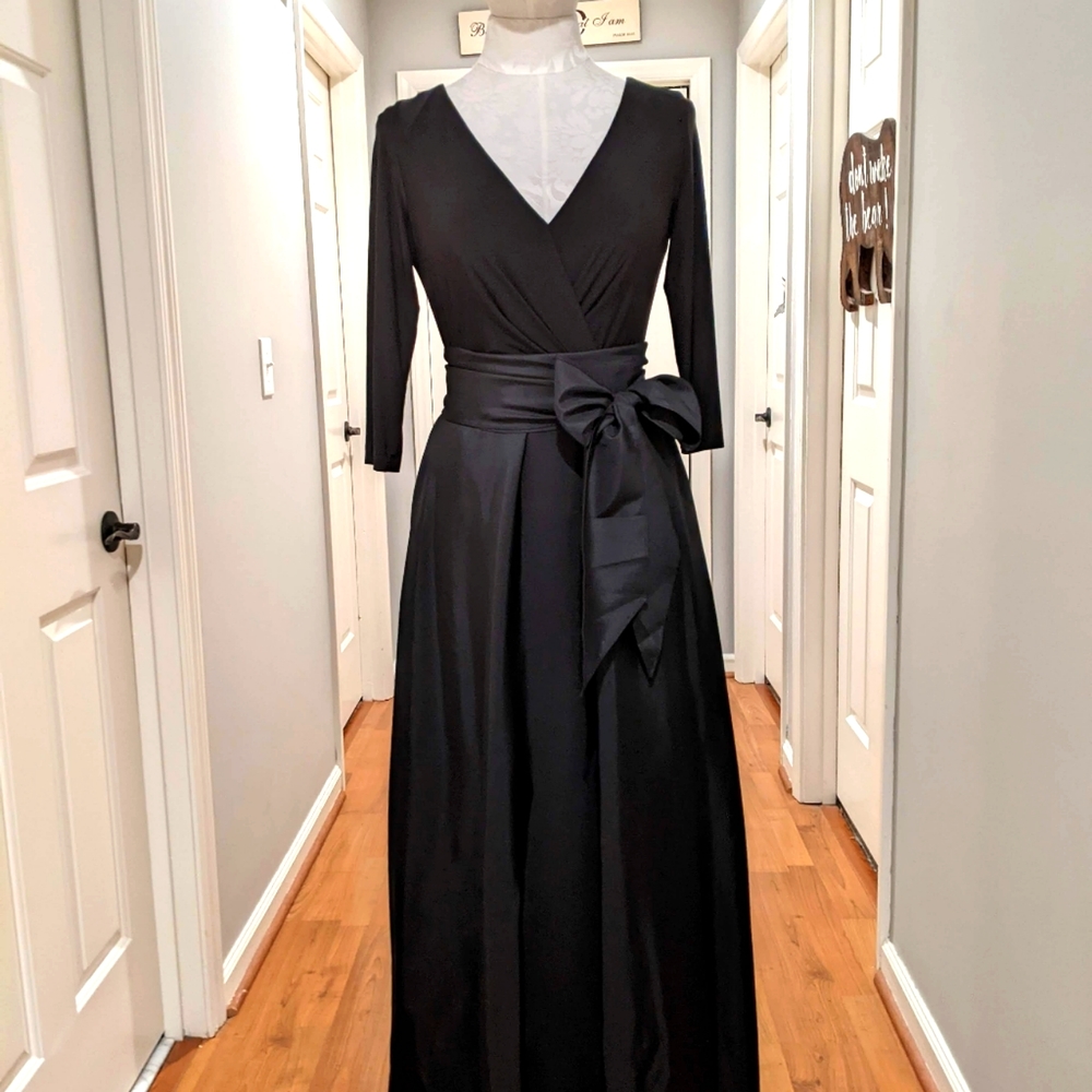 Alfred Sung Black Gown